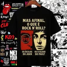 Camisa Mas Afinal o que é rock n roll? engenheiros do hawaii