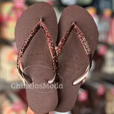 Chinelo Havaianas Slim Glitter II