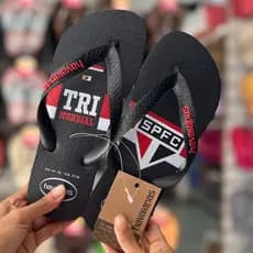 Chinelos Havaianas Top Times São Paulol