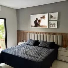 Kit 15 Módulos de Cabeceira Estofada Luxo 60x20cm para Cama Casal com Envio Full