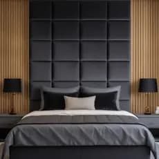 Kit Até 40 Cabeceiras Estofada Cama Casal King para Preencher Parede Toda Ate o Teto Envio Imediato