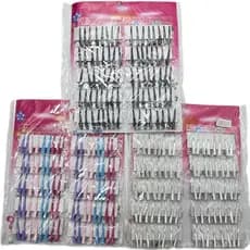 Kit 80/160/240 Presilhas de Cabelo Tipo Garra Pequena – Atacado
