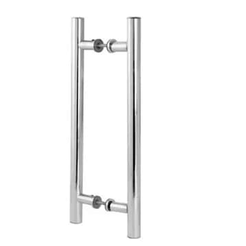 Puxador Tubular Redondo 80 Cm Para Portas De Madeira e Vidro