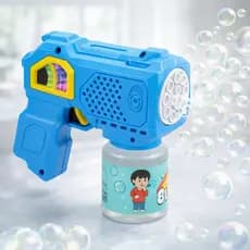 Brinquedo Bolhas de Sabão Bubble Gun Com Luzes