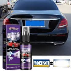 Spray Para Número De Placa De Carro , Revestimento Transparente Invisível , Proteção Painel cupionbr