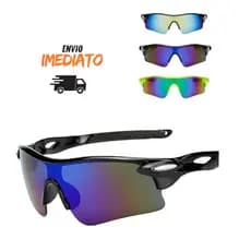 Óculos de Sol Ciclismo Esportivo com Proteção UV400 Espelhado Bike Corrida Pesca Volei Treino