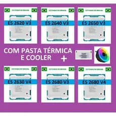 Processador Intel Xeon E5 2620 2630 2640 2650 2680 v4 v3- Lga 2011 1356 - Envio Imediato!