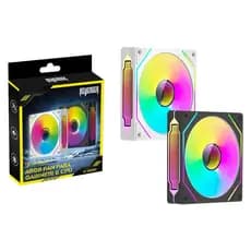 Cooler Fan RGB PWM Case Fan 120mm para Gabinete CPU 1300RPM
