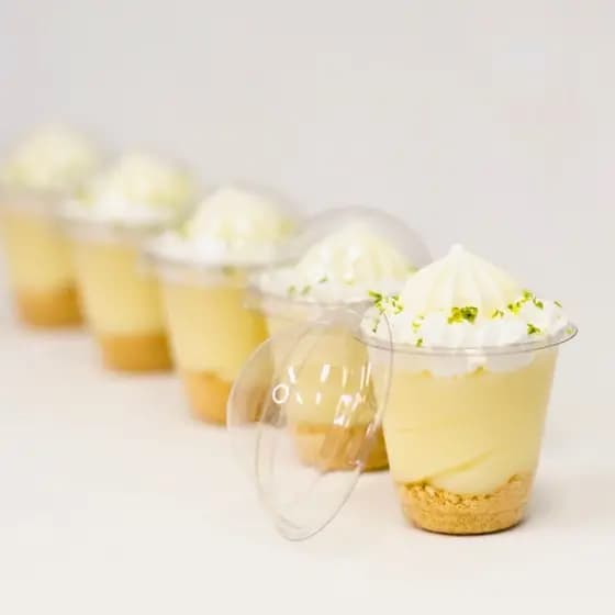 Mini Copo Bolha 25ML Cristal para Doces Pacote c/50 und