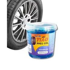 Pneu Gel Brilho Pretinho Limpa Pneu Pretinho em Gel 500g Limpeza Automotiva