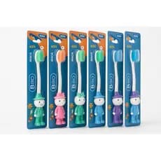 Kit 8, 12 ou 24 Escovas de Dente Infantil Navy /BLU Cerdas Macias