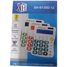 Calculadora de mão, carregamento solar, Mesa, Escritorio, 12 Digitos Cores Aleatórias