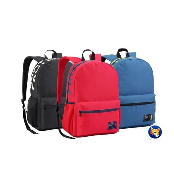 Mochila Masculina 17'' Polegadas Nas Cores Azul Preto Vermelho Seanite