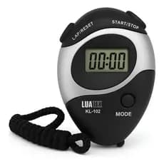 Cronômetro Digital Esportivo Luatek Kl-102 Para Corrida E Crossfit Preto
