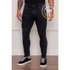Calça Jogador CVHM Super Skinny | Jeans Premium | Modelagem Justa com Conforto Elastano