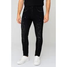 Calça Jogador Black Estrelas CVHM Super Skinny | Jeans Premium | Modelagem com Conforto Elastano