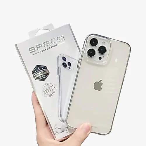 Capa Capinha Clear Case Space Para iPhone XR/11/12/12PROMAX/13/13PROMAX/Samsung B