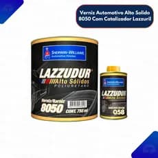 Verniz Automotivo Alto Sólido 8050 Lazzuril Com Catalisador