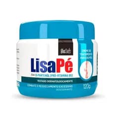 Lisa Pé Biosoft Creme para os Pés 120g D-pantenol Hidratação Profunda