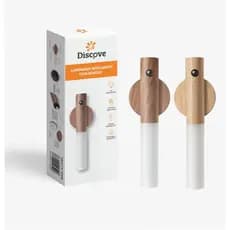 Luminaria Led Recarregável Sensor de Movimento Arandela de Madeira Minimalist Mesa Parede Magnética
