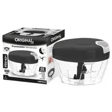 Processador Processadores 3 Laminas De Alimentos 500ml Manual Multiuso Universal