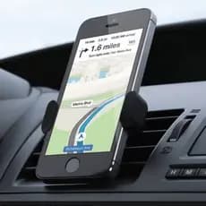 Suporte Celular Carro Veicular Universal Anti Queda GPS para Saída de Ar-condicionado