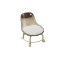 Banqueta cadeira com rodinhas salão de beleza sala escritório ateliê confortável reforçada durável