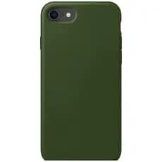 Capinha Verde Militar Para Iphone 7, Iphone 8 Normal e Iphone SE 2020/2022 Fechada Nas Laterais Aveludada