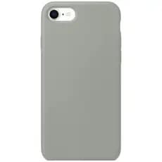 Capinha Cinza Para Iphone 7, Iphone 8 Normal e Iphone SE 2020/2022 Fechada Nas Laterais Aveludada