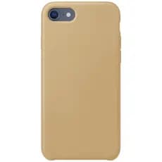 Capinha Bege Escuro Para Iphone 7, Iphone 8 Normal e Iphone SE 2020/2022 Fechada Nas Laterais Aveludada