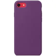 Capinha Roxa Para Iphone 7, Iphone 8 Normal e Iphone SE 2020/2022 Fechada Nas Laterais Aveludada