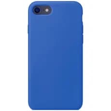 Capinha Azul Escuro Para Iphone 7, Iphone 8 Normal e Iphone SE 2020/2022 Fechada Nas Laterais Aveludada