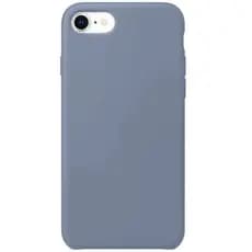 Capinha Cinza Azulado Para Iphone 7, Iphone 8 Normal e Iphone SE 2020/2022 Fechada Nas Laterais Aveludada