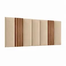 Kit 9 Cabeceira + Ripado Cama Box Casal 144cm Completa + Kit  Instalação - Envio Imediato