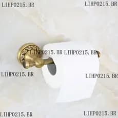Acessórios Para Banheiro Em Latão Antigo Vintage Retro Suportes Papel Higiênico Rolo De sba480 Montados Na