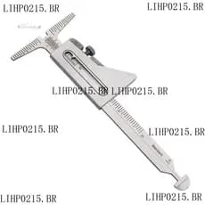 Medidor De Soldagem De Aço Inoxidável HI-LO Em Polegadas E Métrico Para Medição De Tubo Após Ajuste/Espaco De Alinhament