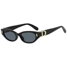 All-Match óculos de sol óculos de sol feminino 2025 moda olho de gato bege Studs novo estilo rua tiro tendência europeu