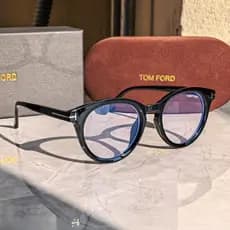 Mulheres Retro Oval 2025 Rosto Simples Escritório Homens Óculos Ópticos FWLX