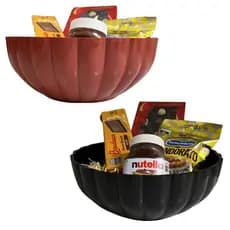Vaso Plantas Cachepo Bacia M Centro de Mesa Plástico Injetado Moranga 26x10 Decorativo Leven Artes