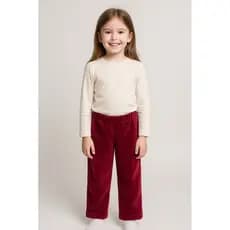 Calça Fleece Avulsa Lisa Peluciada Infantil Quentinha Inverno Básica