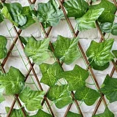 Treliça Gradil Cerca Painel de Madeira 2,5m x 0,4m Decoração Jardim Ambientes Fácil Instalação