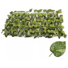 Treliça de Madeira Com Folhas Grandes Jiboia Sintética Perfeita para Seu Jardim dos Sonhos