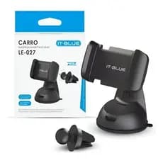 Suporte Celular Veicular Ventosa Articulado 360° Universal