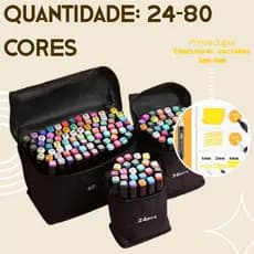 36/48 peças Caneta Marcadora De Ponta Dupla Conjunto De Canetas De Aquarela Especial