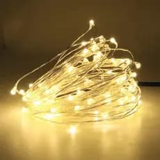 Fio De Fada 120m 1200 Leds Natal Fixo Resistente Transparent