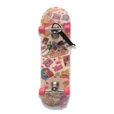 Skate Semi Profissional Princesas Feminino - 9051- Rosa
