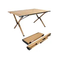 Mesa Dobrável De Aço Inoxidável Portátil Pesca Camping Em 60CM/90CM / 120CM / 150CM