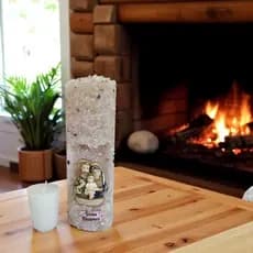 Vela Artesanal Aromática Religiosa Sagrada Família Rosa