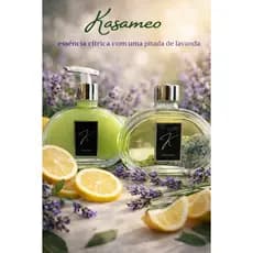 Kit Vidro Lavabo Luxo Presente Decorativo - Kasameo