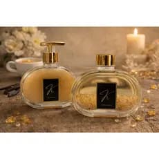 Kit Vidro Lavabo Luxo Presente Decorativo - DL Vanilla (Daslu)